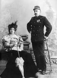 Mata Hari and her husband Rudolph.