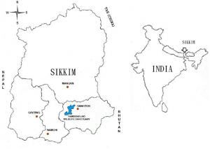 Location-map-of-the-Fambonglho-Wildlife-Sanctuary-east-Sikkim-India