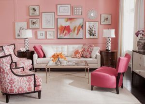 room interior pink