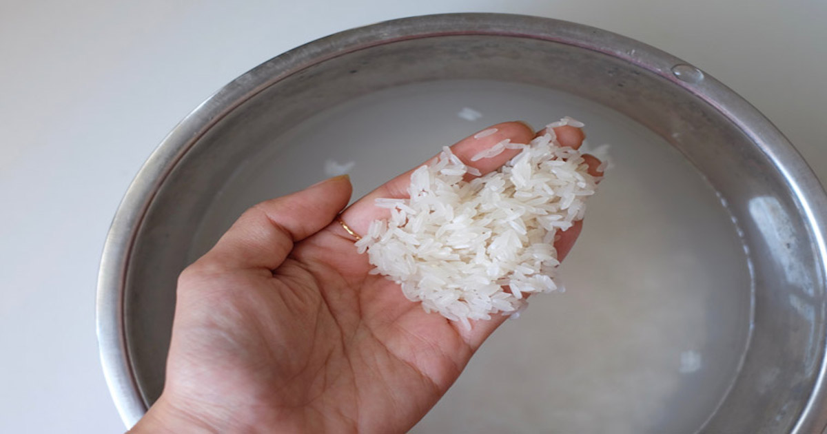 स्वयंपाक करण्यापूर्वी तांदूळ का भिजवावे?